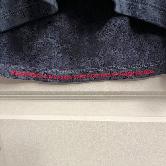 Nike Dri-Fit Tiger Woods ADV Golf Polo Obsidian/Diffused Blue - Picture 5 of 5